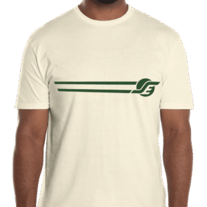 T-Shirt - SE Stripe Logo - Cream